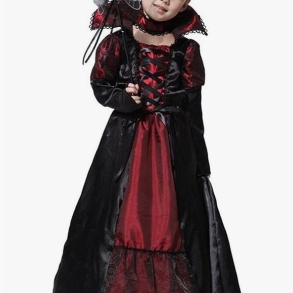 None Other - Gothic Vampire Costume for girls - Red and Black PLEASE READ description